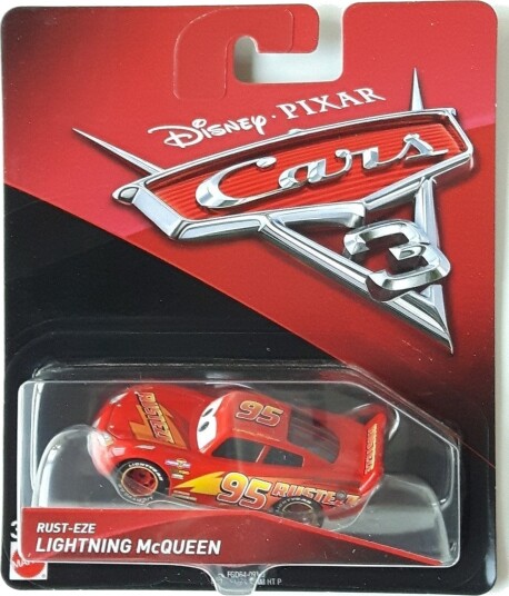 Disney Cars Lekebil 1:55 Lightning McQueen Rust eze