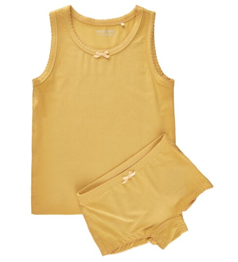 Minymo Undertøy Bambus Rotting Minymo 1 år 80 Undertøy Gul