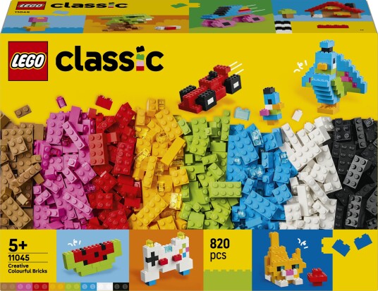 Lego Kreativitetssett Med Fargerike Klosser Lego Kreativitetssett Med Fargerike Klosser