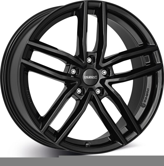 DEZENT TR black 7.5 x 18 CB66,60 ET40 5/112 7.5 x 18