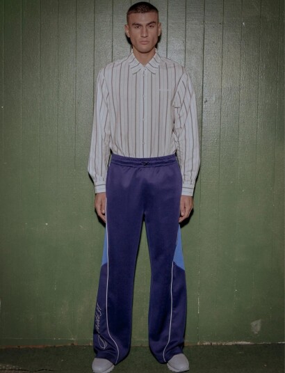 HAN Kjøbenhavn Vintage Distrikt Track Pants Navy XL HAN Kjøbenhavn Vintage Distrikt Track Pants Navy XL
