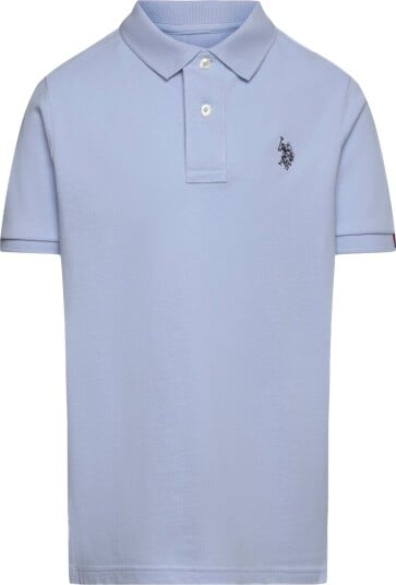 U.S. Polo Assn. Dhm Pique Polo Blue 128 U.S. Polo Assn. Dhm Pique Polo Blue 128