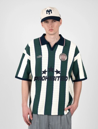 Prohibited Stars Knit Trikot Green L