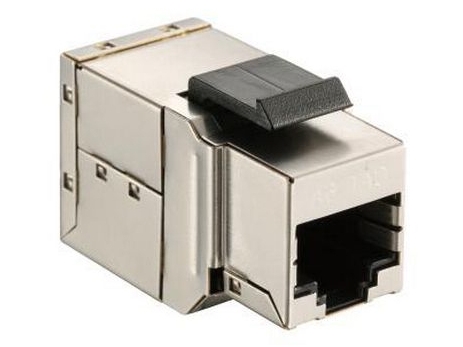 Equip 125590 Flat Sølv Rj 45 Rj 45 Hunkjønn Hunkjønn
