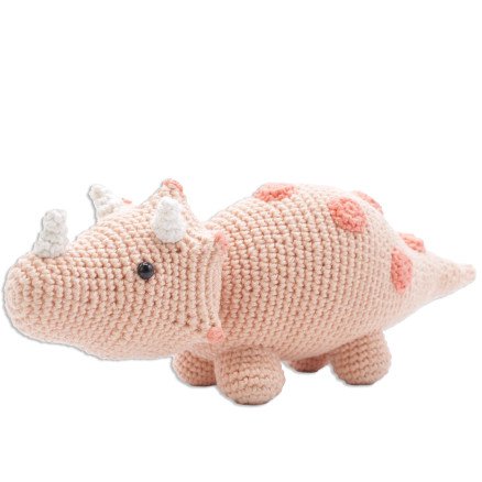 Hardicraft Lag selv/DIY sett Triceratops hekling Hardicraft Lag selv/DIY sett Triceratops hekling