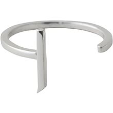 Design Letters Ring Silver A-Z J Design Letters Ring Silver A-Z J
