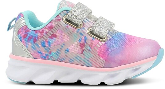 Leaf Skalka Blinkende Sneakers Sølv/Rosa 31 Leaf Skalka Blinkende Sneakers Sølv/Rosa 31