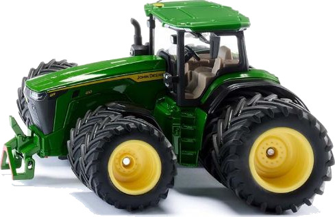 Siku John Deere 8r 410 Med Dobbelthjul 1:32 Siku Traktor 3292