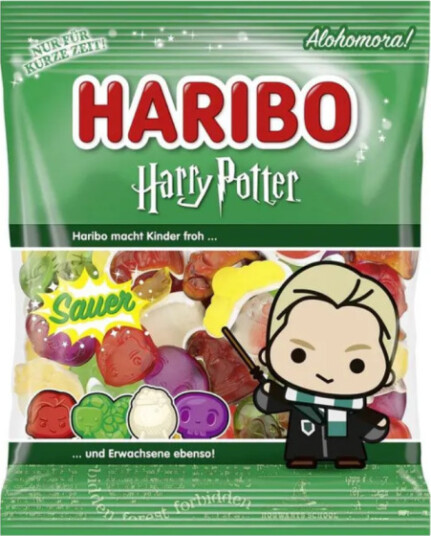 Harry Potter Haribo Draco 160g – Syrlig Gummigodteri