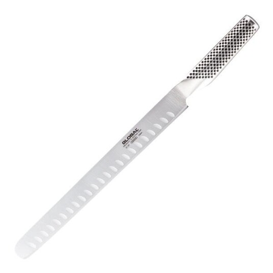 Global Classic laks/skinkekniv hulslipt G87 27 cm