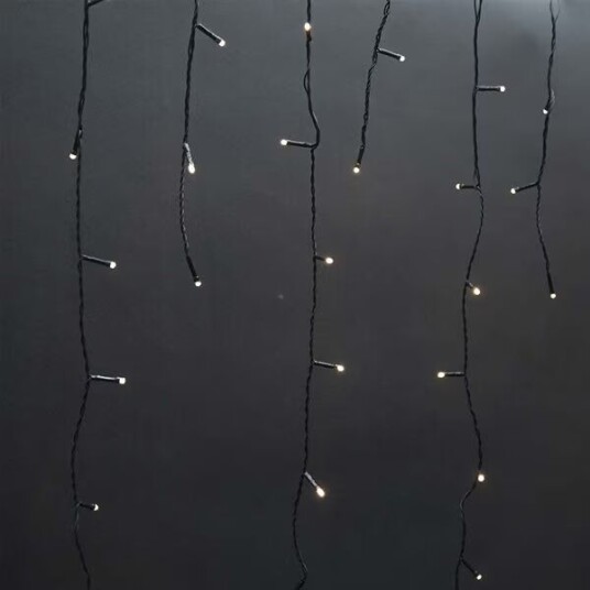 Nedis Dekorative Istaplys | 180 LED's | Varm Hvit | 5.90 m | Lyseffekter: 7 | Nettstrøm drevet