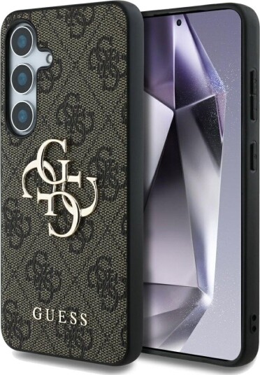 Guess Hybrid-deksel til Samsung Galaxy S25 Plus med 4G Logo - Brun Guess Hybrid-deksel til Samsung Galaxy S25 Plus med 4G Logo - Brun