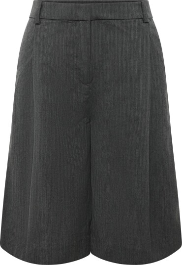 Weekday Low Rise Loose Pleated Suiting Shorts Grey 44