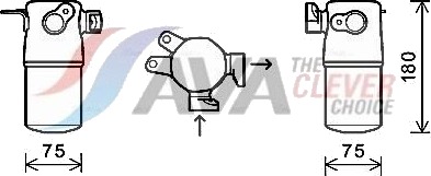 AVA COOLING SYSTEMS AID347 Tørker, klimaanlegg