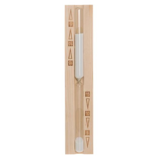 Badstutimer med sand 29cm