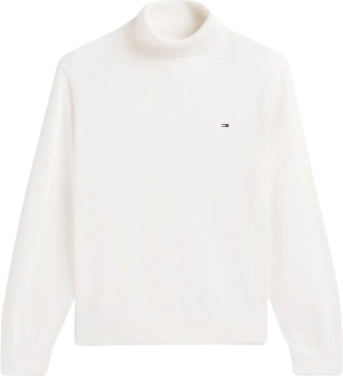Tommy Jeans Tjw Essential Trtlnk Sweater Cream S