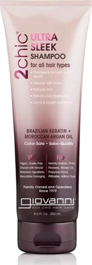Giovanni keratin & argan shampoo 250 ml