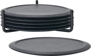 Glassbrikker Black med holder