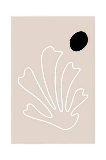 Malerifabrikken Poster The Leaf 2 1682730-01-48