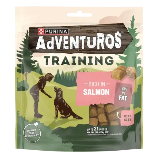 Purina Adventuros 115g Laks Belønningsgodbiter til Hund