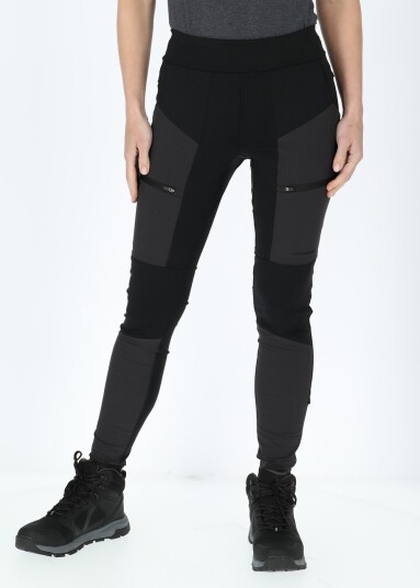Swedemount Trondheim Trekking Tights W Charcoal/Black 48 Bukser