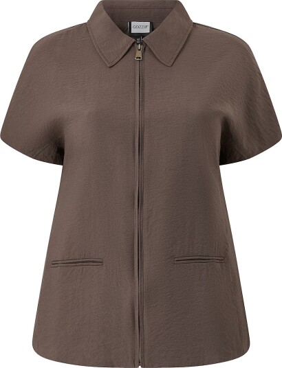 Gozzip Jakke gLumi Jacket Vest Brun
