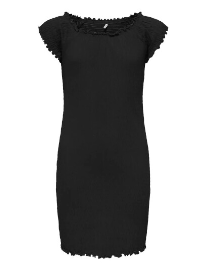 Kids Only Kogjojo Life Ss Dress Jrs   Black   134 140