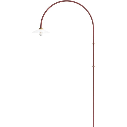 Hanging Lamp N°2 Vegglampe Menie Red Hanging Lamp N°2 Vegglampe Menie Red