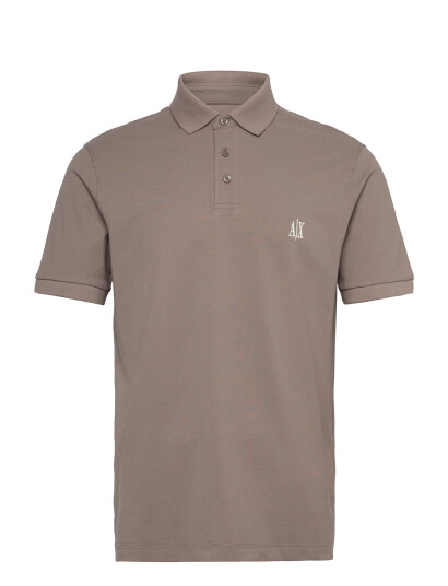 Armani Exchange Polo Shirt - Brown - S Armani Exchange Polo Shirt - Brown - S