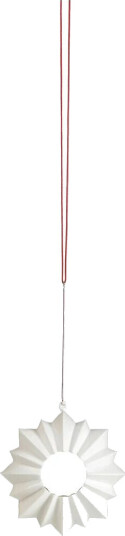 Kähler Stella vindusornament Ø 13,5 cm Hvit
