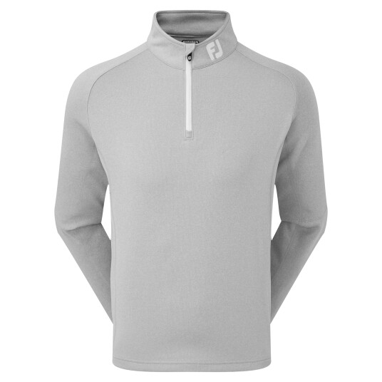 Footjoy Chill-Out Pullover, golftrøye senior XXL HEATHER GREY