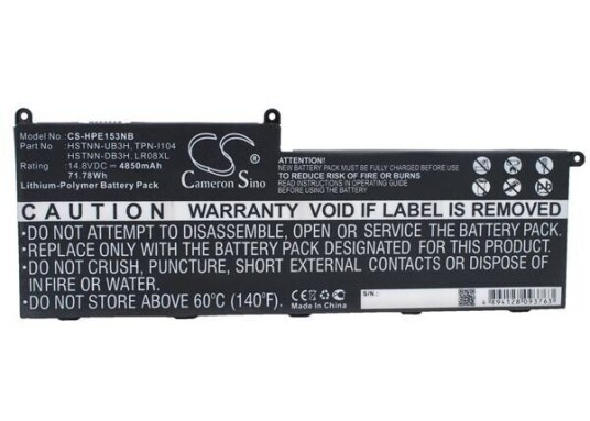 HP Envy 15-3000 batteri (4850 mAh 14.8 V)