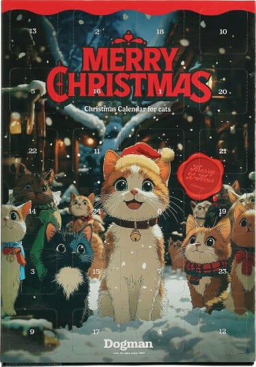 Dogman Julekalender katt, 96 g