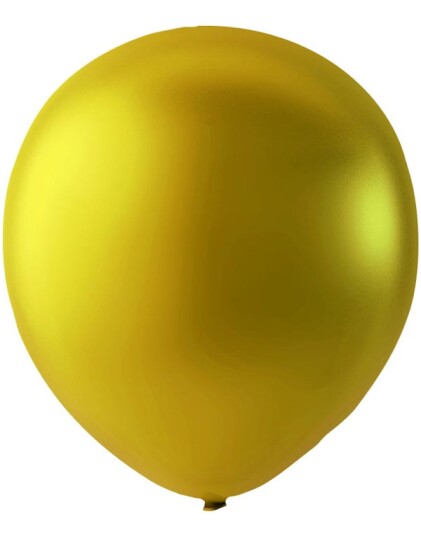 100 stk 30 cm MEGAPACK Gullfarget Metallic Ballonger