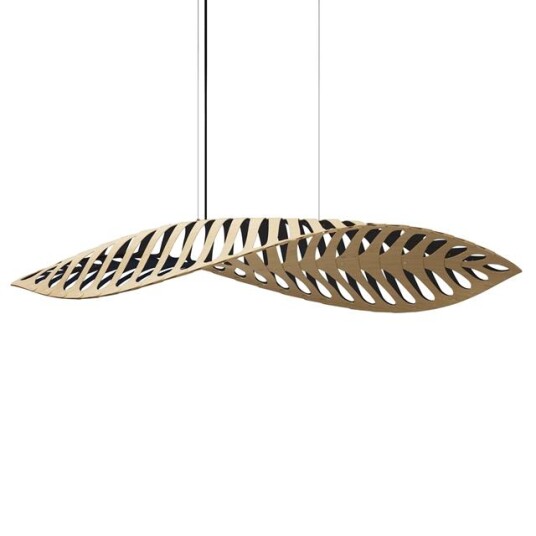 David Trubridge Navicula Taklampe Ø144 Sort Innside David Trubridge Navicula Taklampe Ø144 Sort Innside