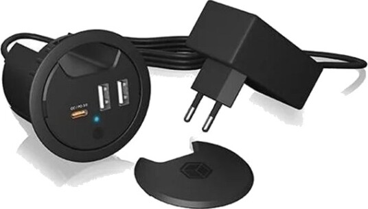 ICY BOX IB HUB1407 USB Hub Black IB HUB1407 ICY BOX IB HUB1407 USB Hub Black IB HUB1407