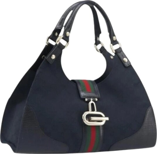 Gucci Vintage Dame Pre owned Svart ONE SIZE, Gucci Vintage Dame Pre owned Svart ONE SIZE,