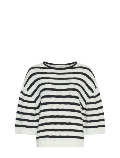 MSCH Copenhagen Mschleika Jillena 3/4 Pullover Stp - White - L/XL