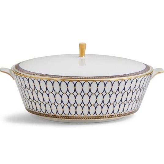 Wedgwood Renaissance Gold serveringsskål m/lokk 1,5L Wedgwood Renaissance Gold serveringsskål m/lokk 1,5L