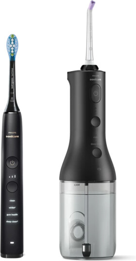 Philips Sonicare DiamondClean 9000 Elektrisk Tannbørste med Munnskyller - Trådløs Svart HX3886/43 Philips Sonicare DiamondClean 9000 Elektrisk Tannbørste med Munnskyller - Trådløs Svart HX3886/43