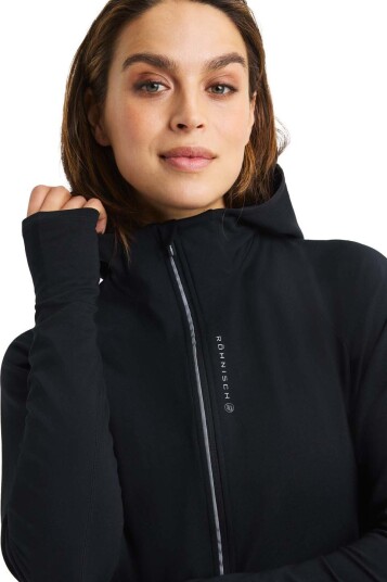 Röhnisch Women's Insulate Thermo Hood Fullzip Black XL