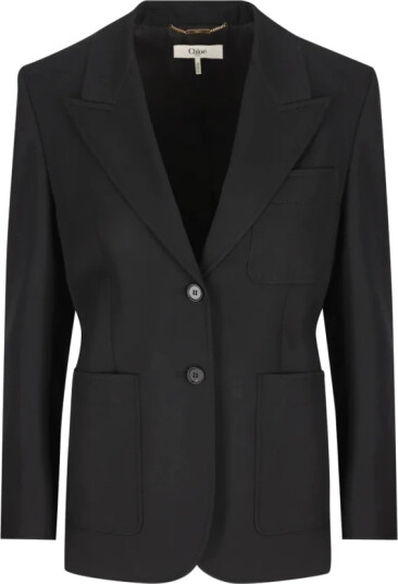 Chloé Dame Jakker Svart M, Chloé Dame Jakker Svart M,
