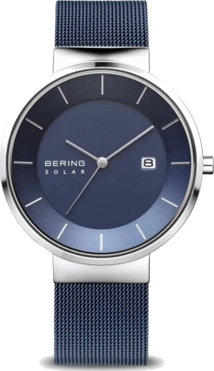 Bering Herreklokke 14639 307 Solar Blå/Stål Ø39 mm Bering Herreklokke 14639 307 Solar Blå/Stål Ø39 mm