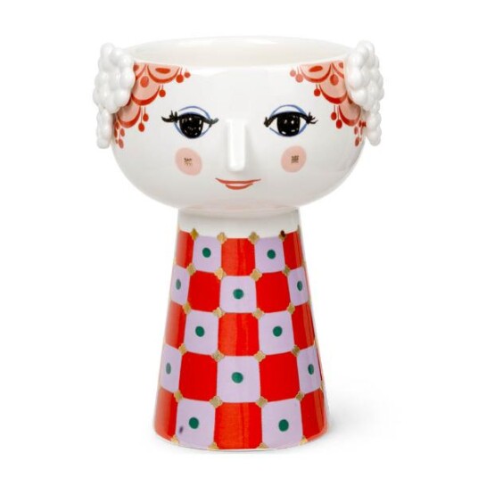 Bjørn Wiinblad Eva Vase H15 cm lilla