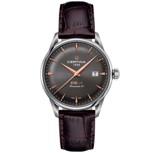 Certina DS-1 Powermatic 80 C0298071608101 - Herre - 40 mm - Analog - Automatisk - Safirglass