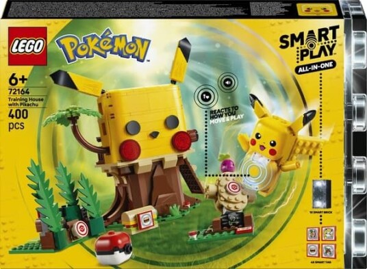 LEGO Pokémon SMART Play: Pikachu’s Training House 72164 LEGO Pokémon SMART Play: Pikachu’s Training House 72164