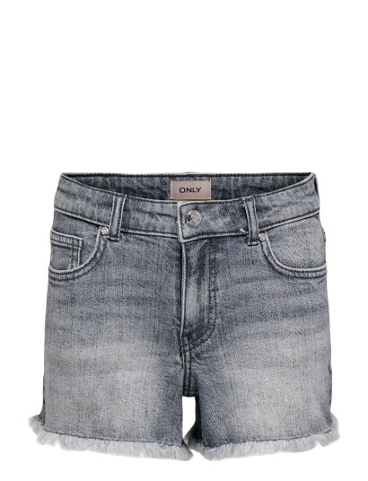 Kids Only Kogrobyn Ex Vint Dnm Shorts Azg529 Noos Grey 152