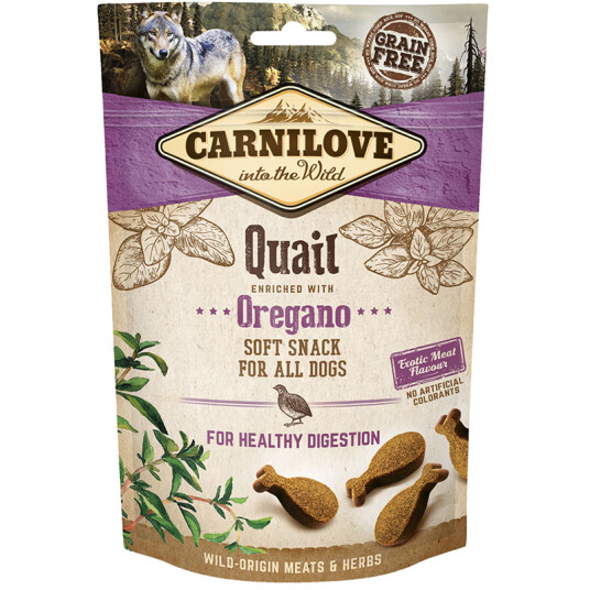 Carnilove Vaktel & Oregano Naturlige Hundefor 200 g