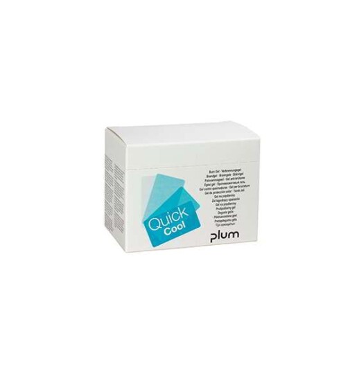 Plomme Burns Gel QuickCool 18 stk/frp