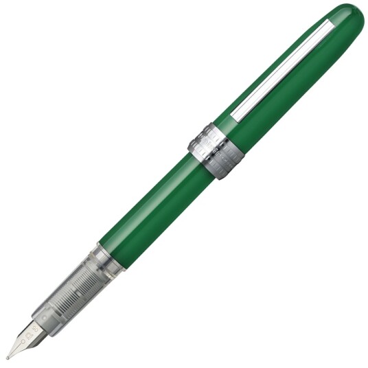 Platinum Plaisir Fyllepenn Green Fine